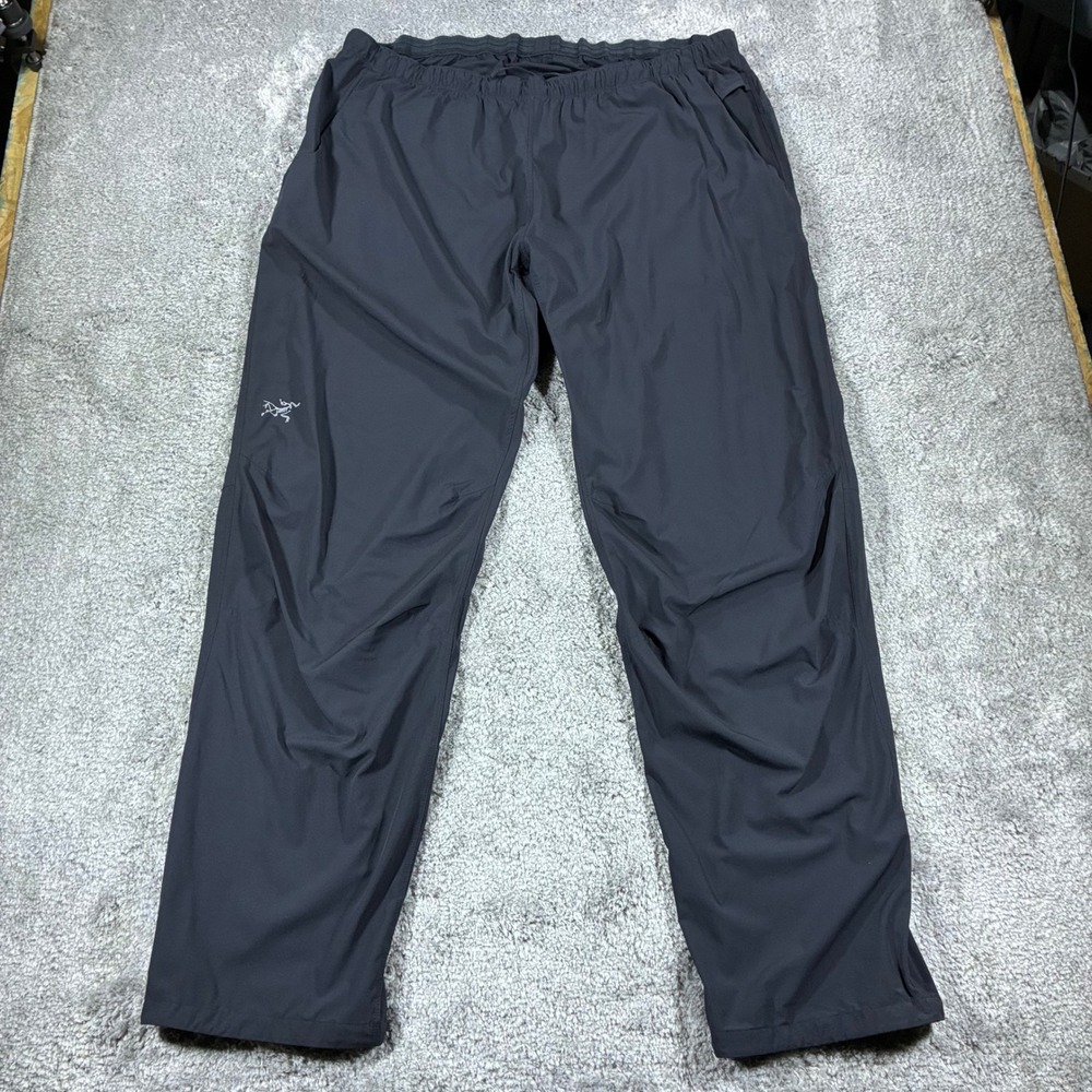 Arc'teryx Incendo Pant Mens XXL Black Regular Lightweight Trail Running Hiking